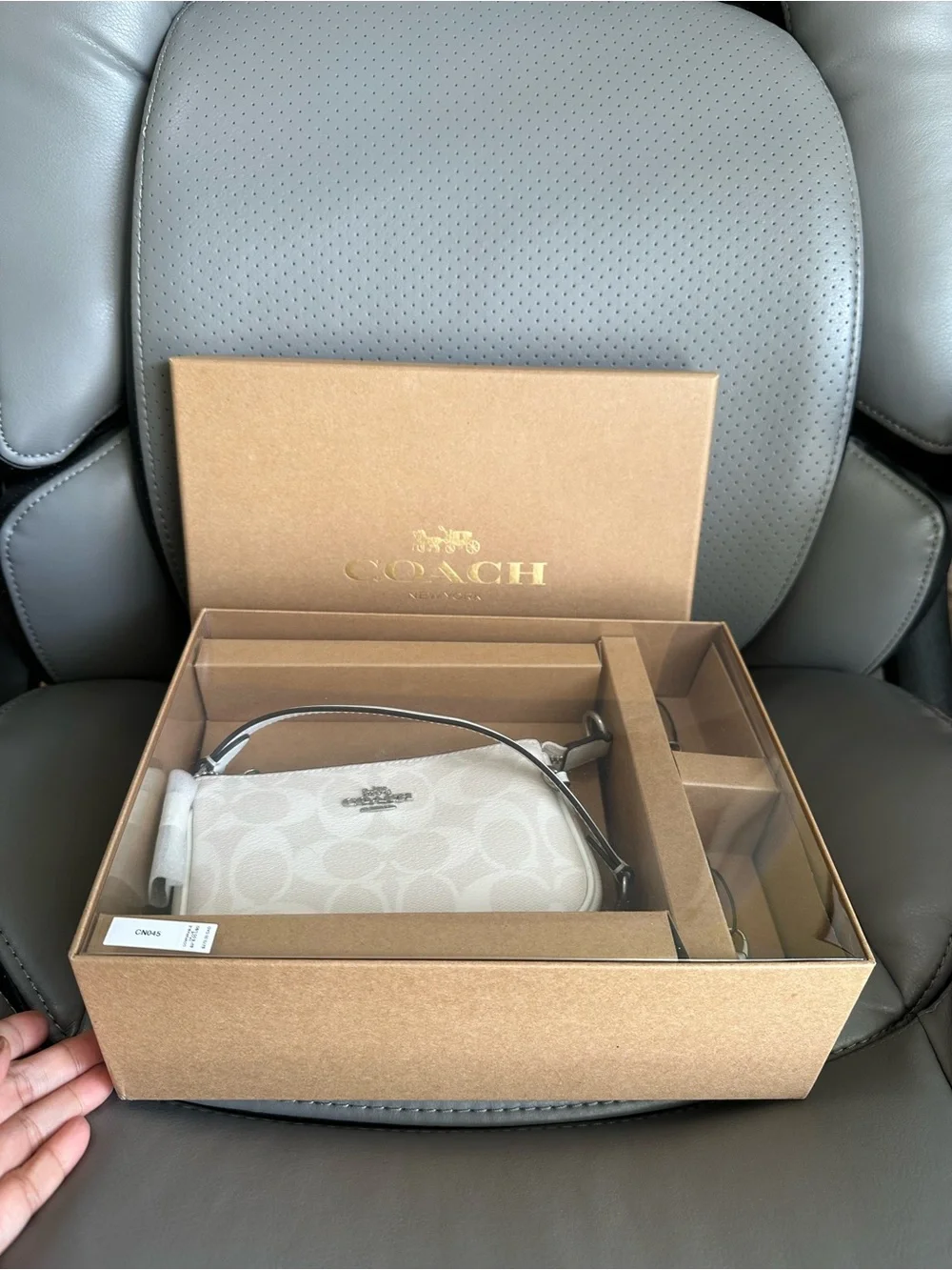 Coach Nolita 15 w/ Two Charms in a Giftable Box, New with Tag